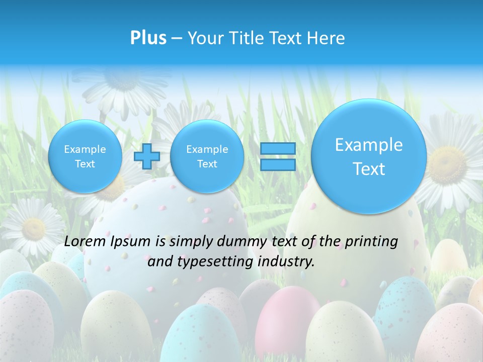 White Color Ground PowerPoint Template