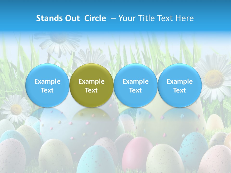 White Color Ground PowerPoint Template