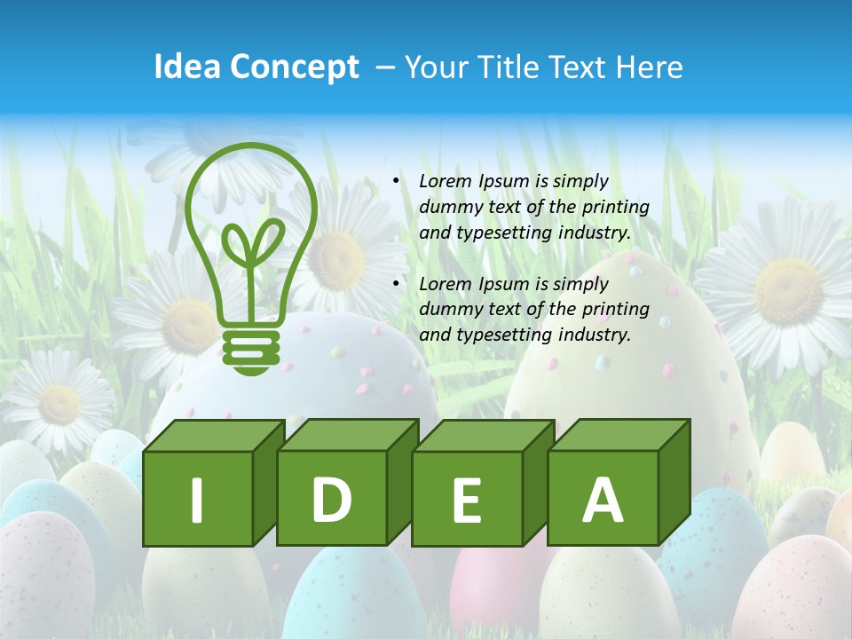 White Color Ground PowerPoint Template