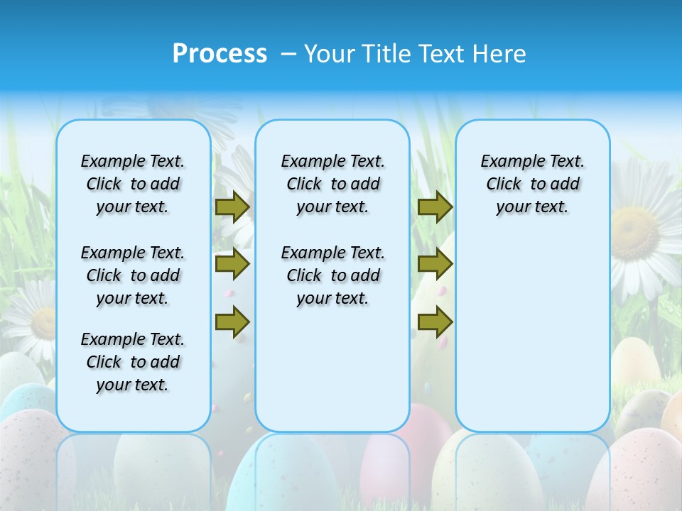 White Color Ground PowerPoint Template