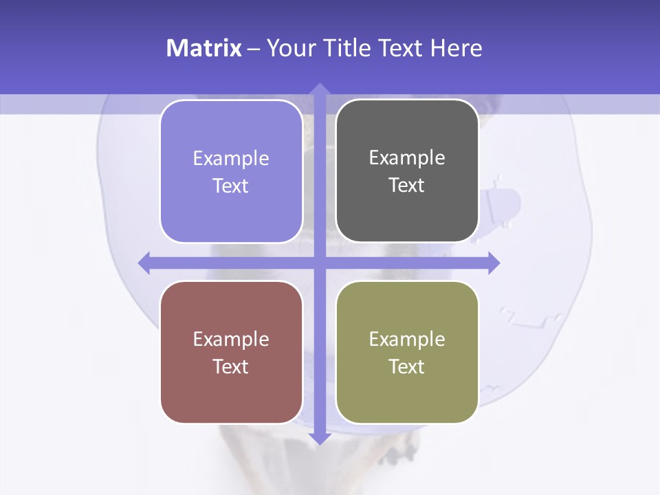 Vertical Breed Alertness PowerPoint Template