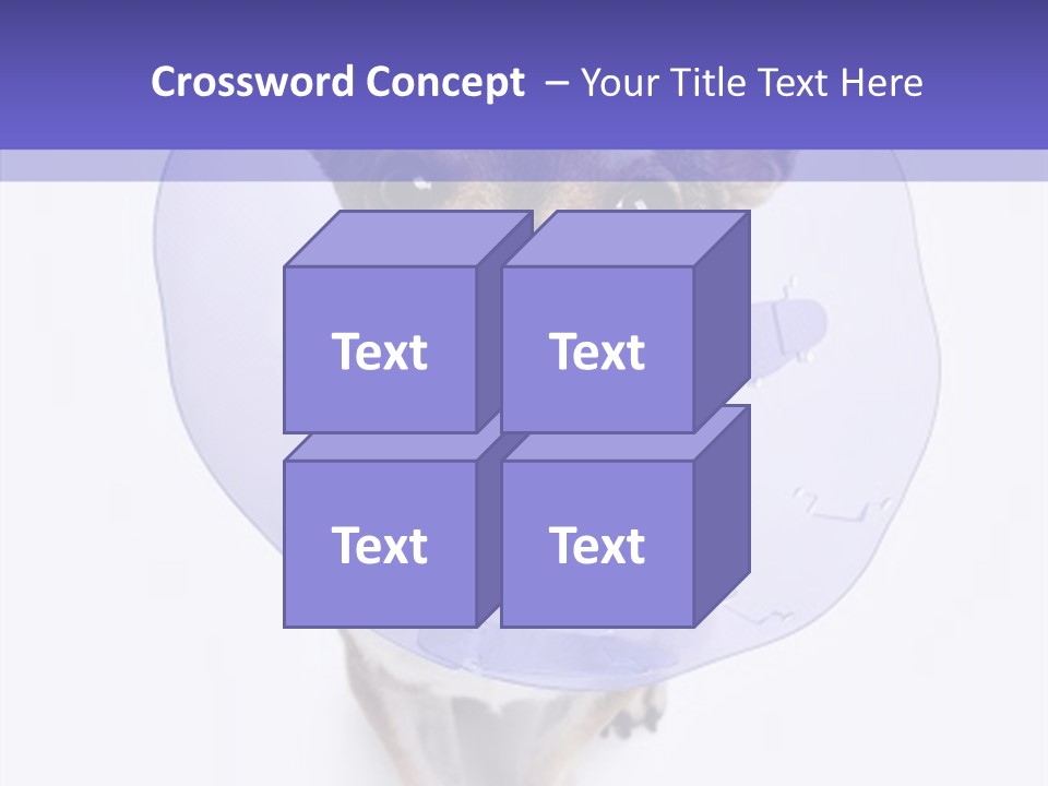 Vertical Breed Alertness PowerPoint Template