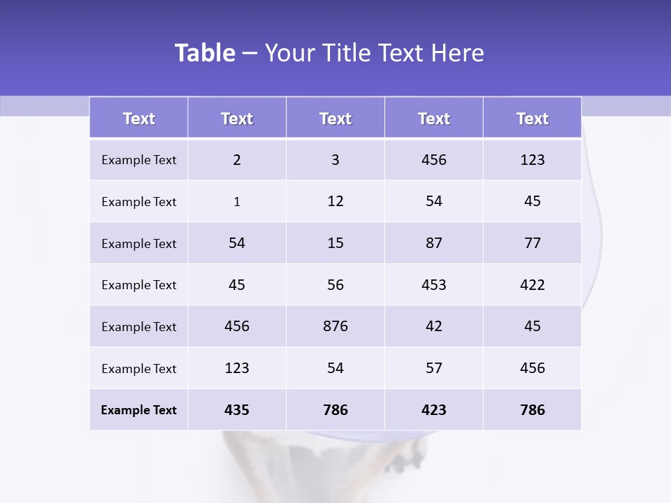 Vertical Breed Alertness PowerPoint Template