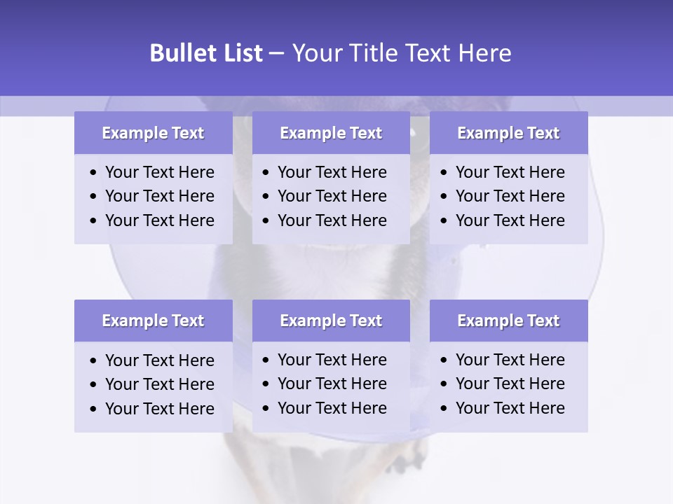Vertical Breed Alertness PowerPoint Template