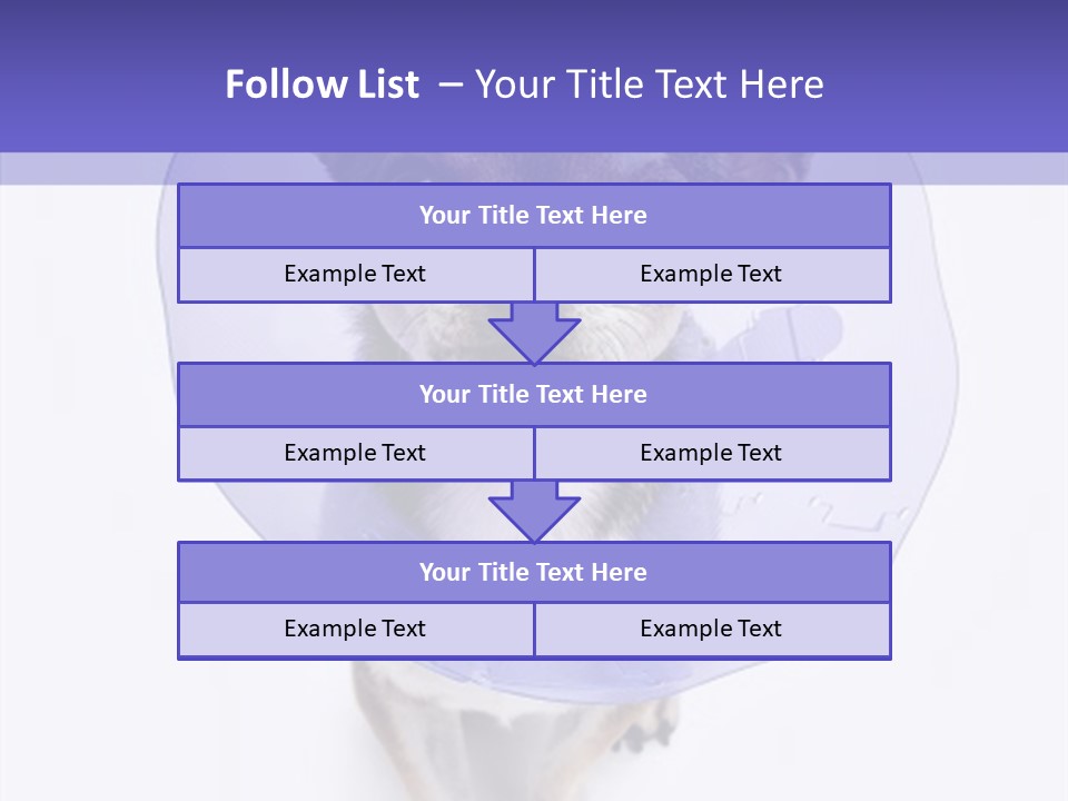 Vertical Breed Alertness PowerPoint Template