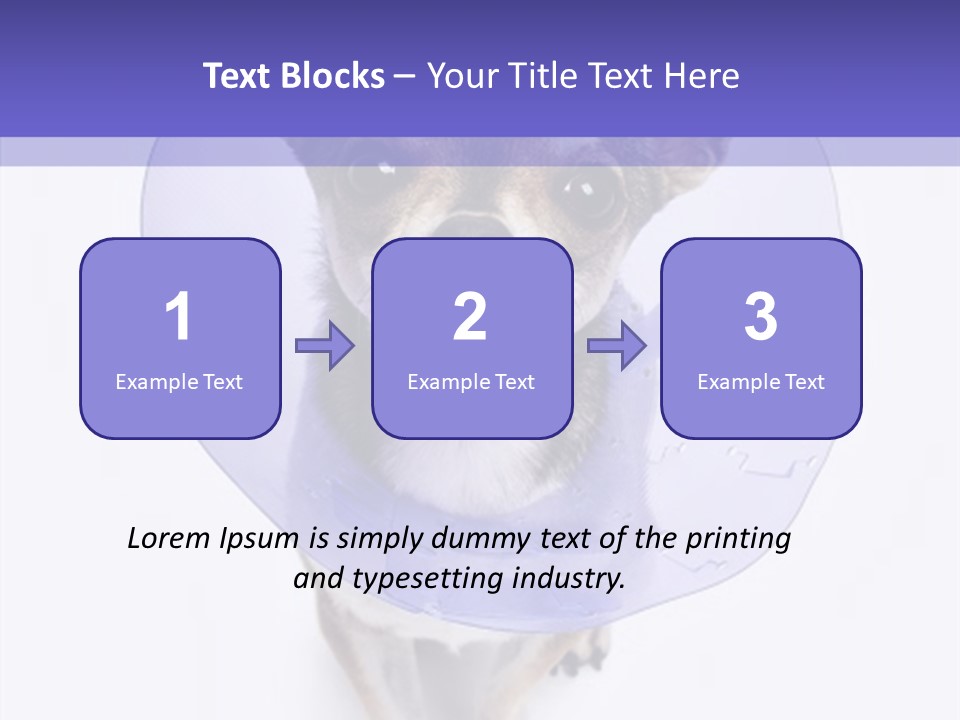 Vertical Breed Alertness PowerPoint Template