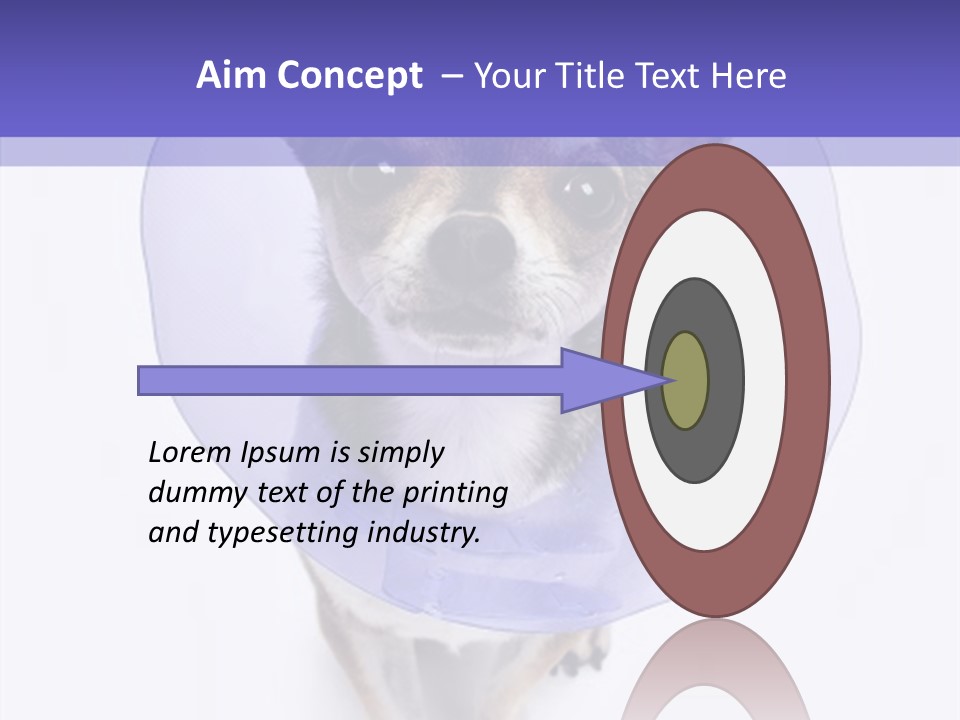 Vertical Breed Alertness PowerPoint Template