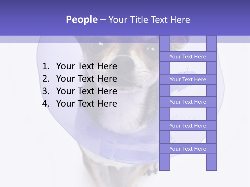 Vertical Breed Alertness PowerPoint Template