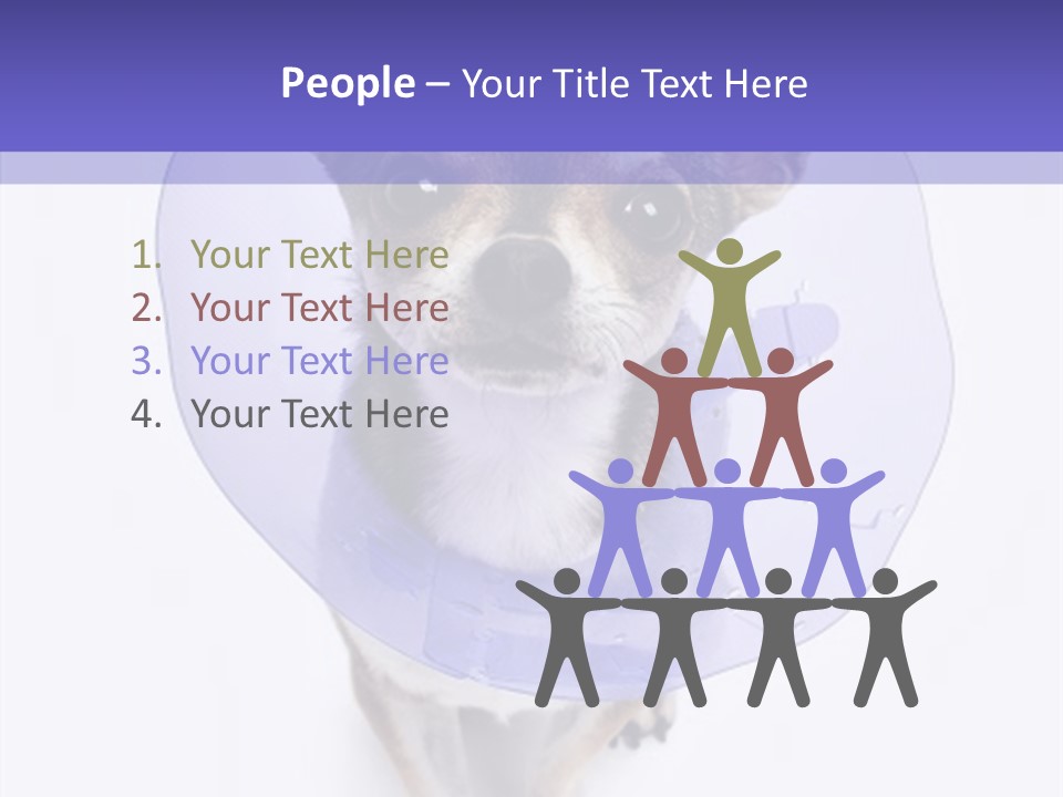 Vertical Breed Alertness PowerPoint Template