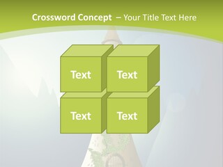 Ancient Tower Art PowerPoint Template