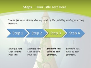 Ancient Tower Art PowerPoint Template