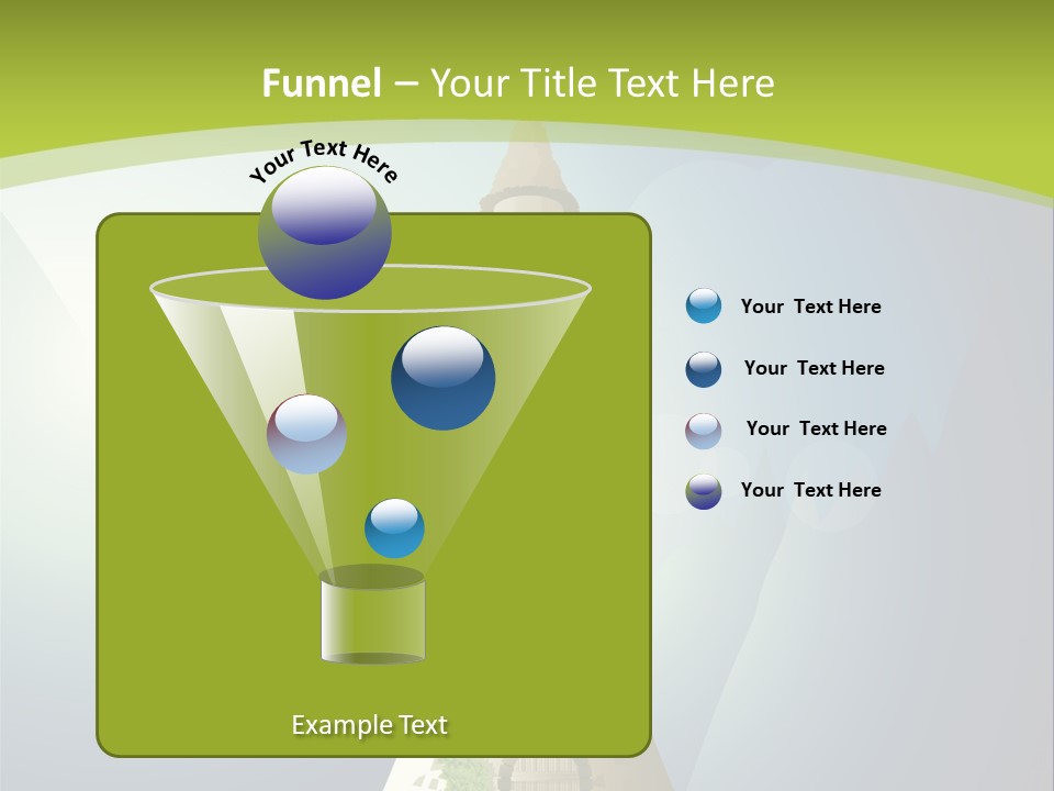 Ancient Tower Art PowerPoint Template