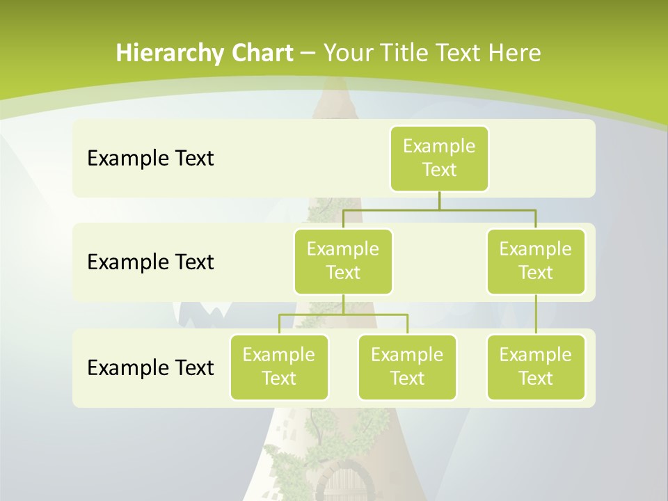 Ancient Tower Art PowerPoint Template