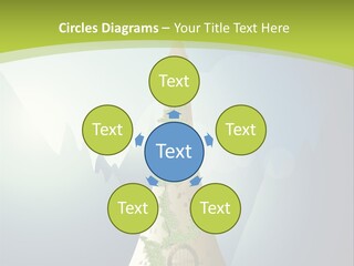 Ancient Tower Art PowerPoint Template