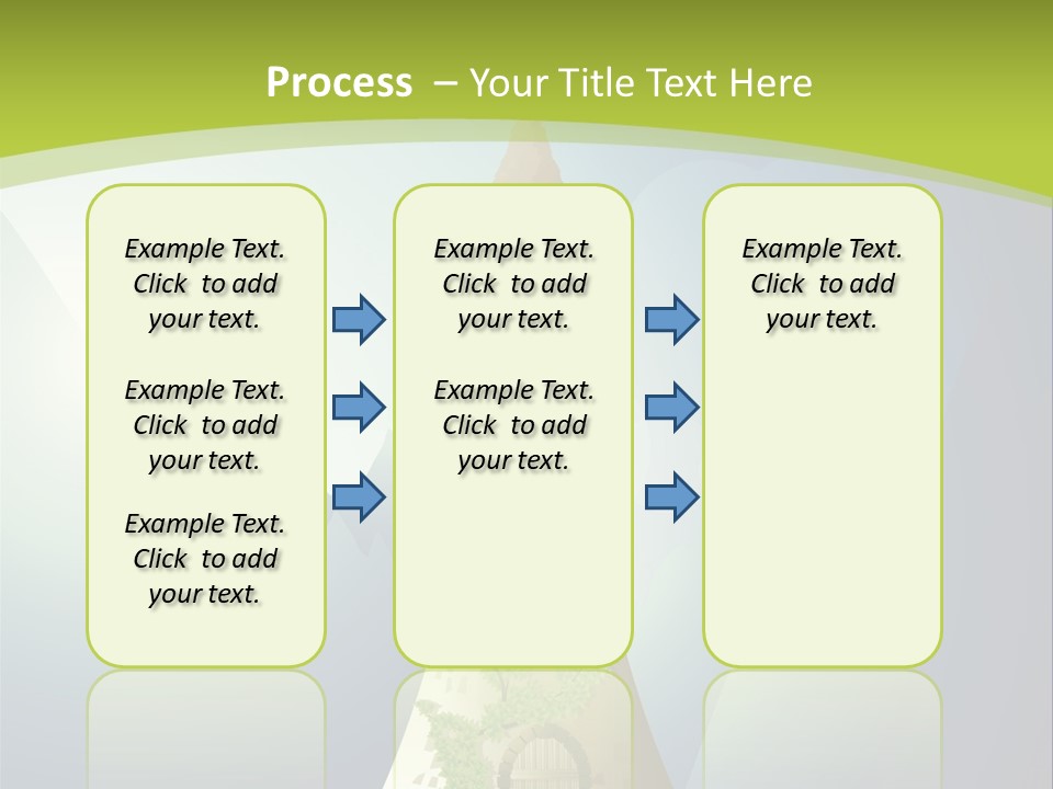 Ancient Tower Art PowerPoint Template