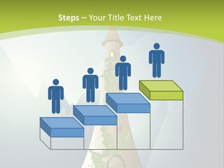 Ancient Tower Art PowerPoint Template