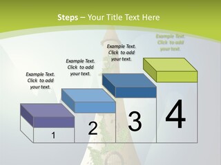 Ancient Tower Art PowerPoint Template