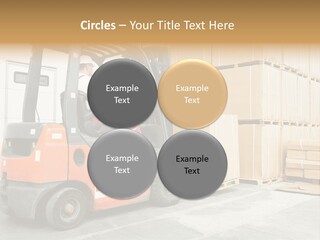 Manufacturing Shipping Machine PowerPoint Template