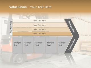 Manufacturing Shipping Machine PowerPoint Template