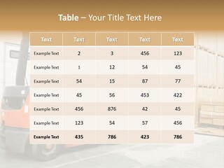 Manufacturing Shipping Machine PowerPoint Template