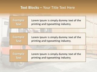 Manufacturing Shipping Machine PowerPoint Template
