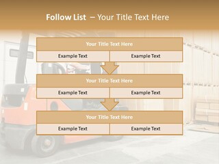 Manufacturing Shipping Machine PowerPoint Template