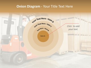 Manufacturing Shipping Machine PowerPoint Template