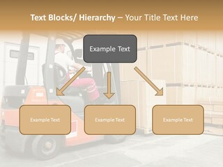 Manufacturing Shipping Machine PowerPoint Template
