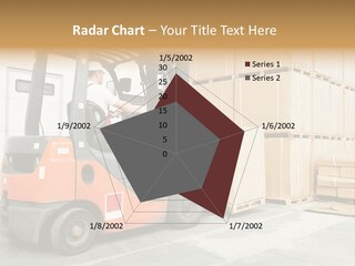 Manufacturing Shipping Machine PowerPoint Template
