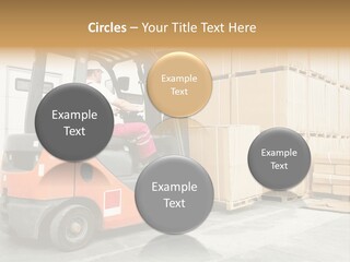 Manufacturing Shipping Machine PowerPoint Template