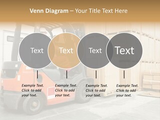 Manufacturing Shipping Machine PowerPoint Template