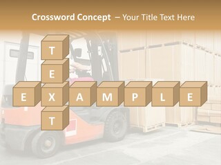 Manufacturing Shipping Machine PowerPoint Template