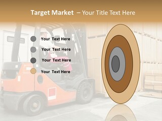 Manufacturing Shipping Machine PowerPoint Template
