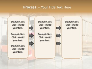 Manufacturing Shipping Machine PowerPoint Template