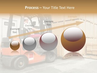 Manufacturing Shipping Machine PowerPoint Template