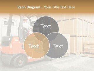 Manufacturing Shipping Machine PowerPoint Template