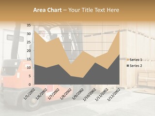 Manufacturing Shipping Machine PowerPoint Template