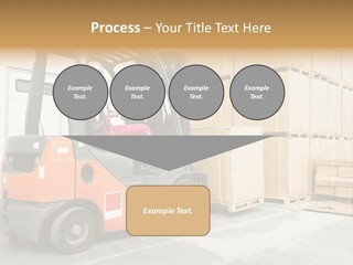 Manufacturing Shipping Machine PowerPoint Template