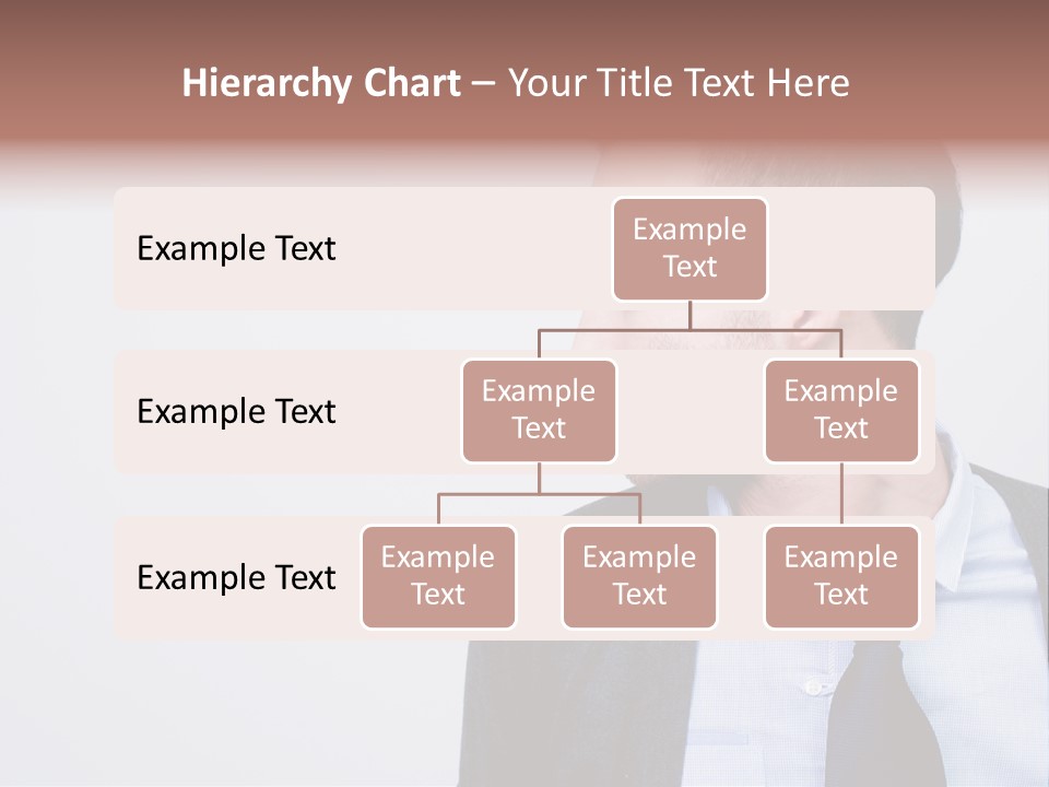 Hairstyle Desaturated Handsome PowerPoint Template