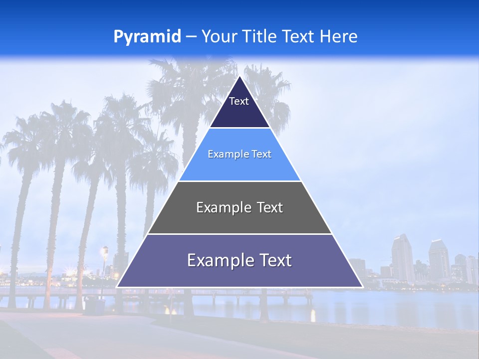 Line Harbor San PowerPoint Template