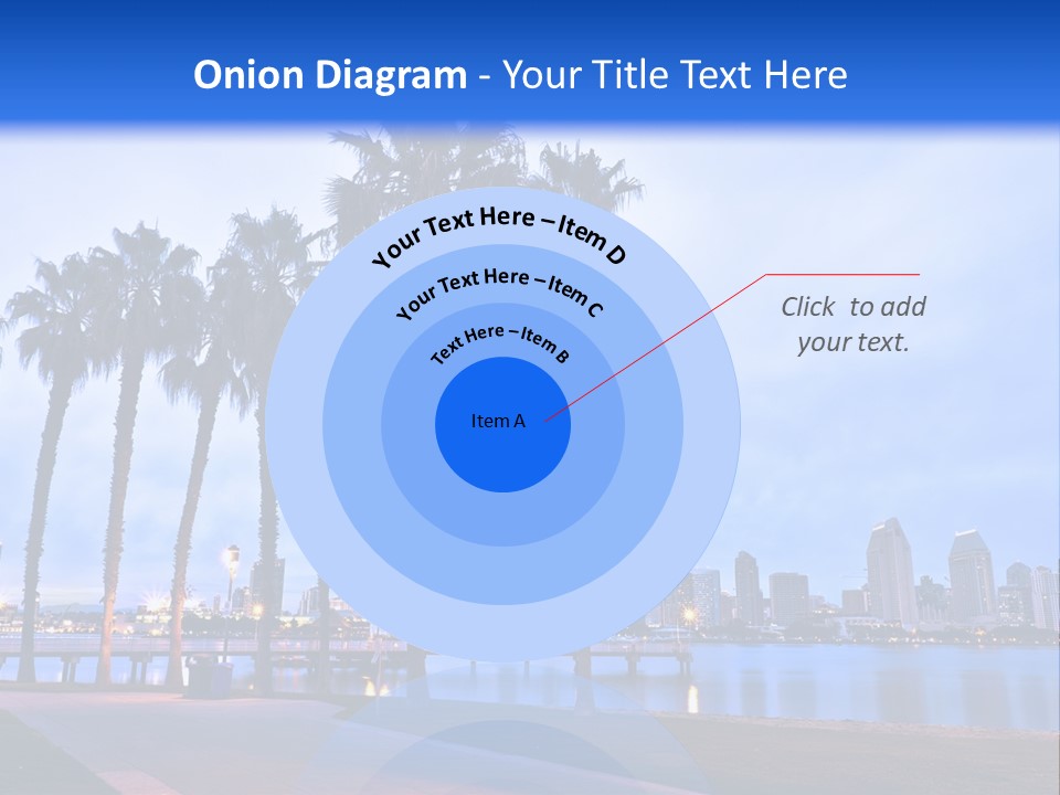 Line Harbor San PowerPoint Template