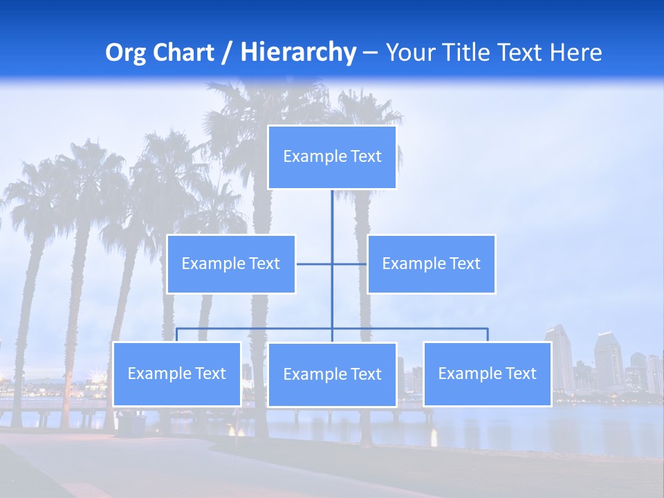 Line Harbor San PowerPoint Template