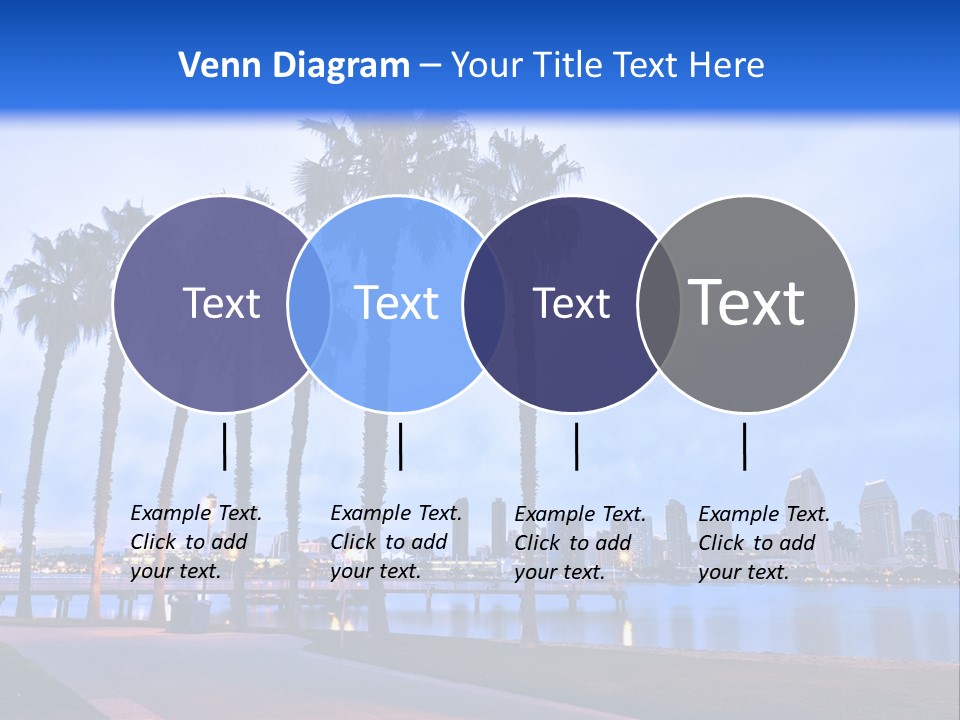 Line Harbor San PowerPoint Template