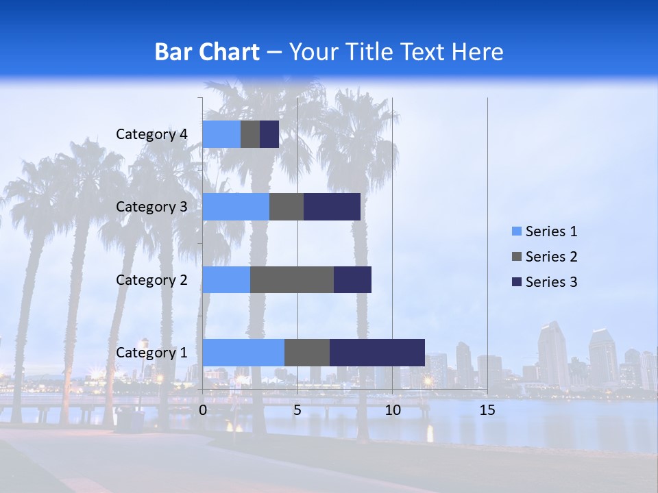 Line Harbor San PowerPoint Template