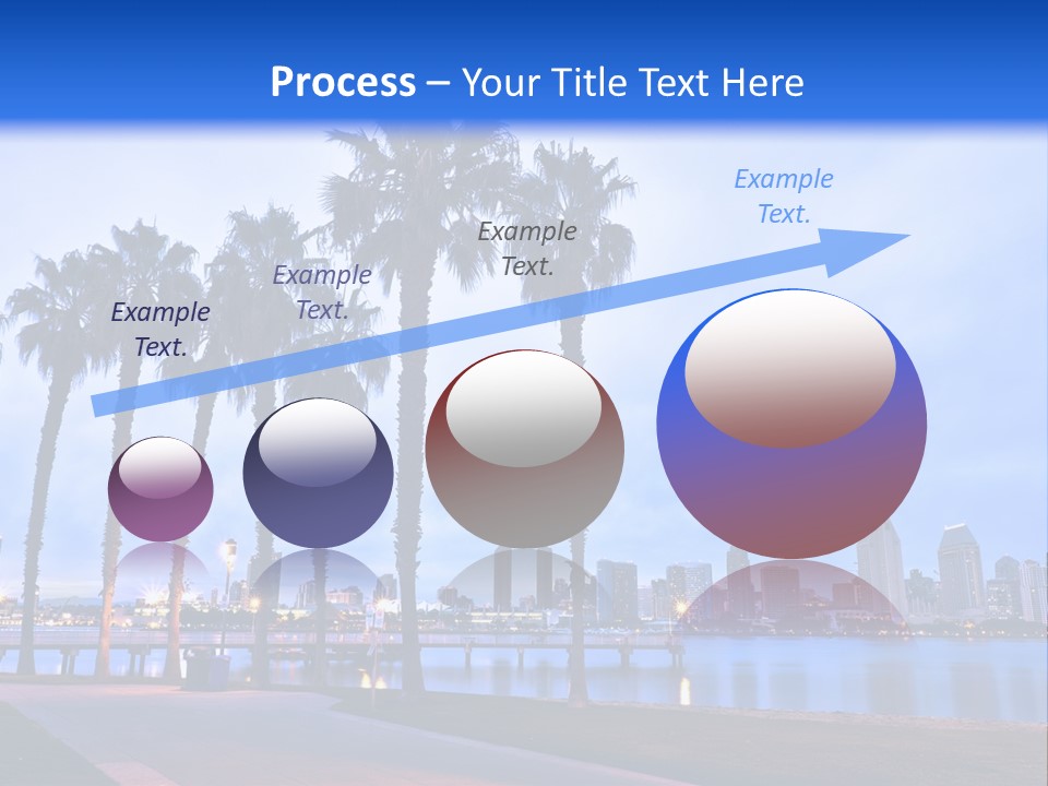 Line Harbor San PowerPoint Template