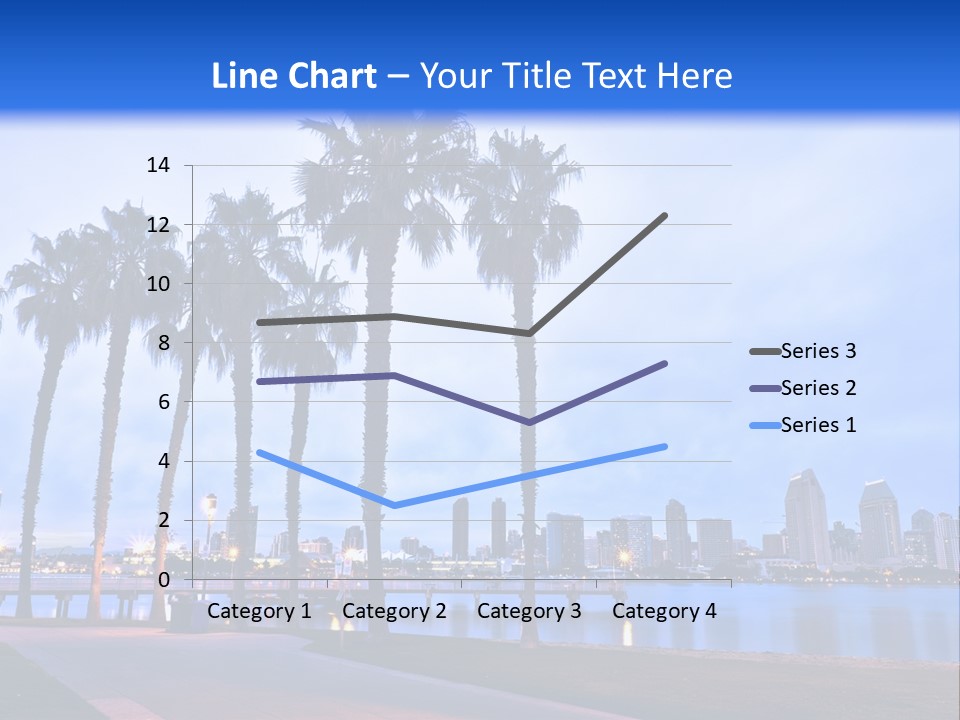 Line Harbor San PowerPoint Template
