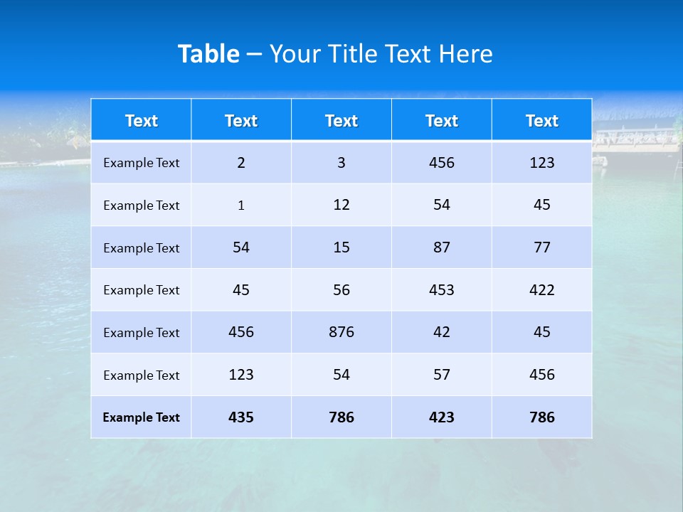 Polynesia Activity Water PowerPoint Template