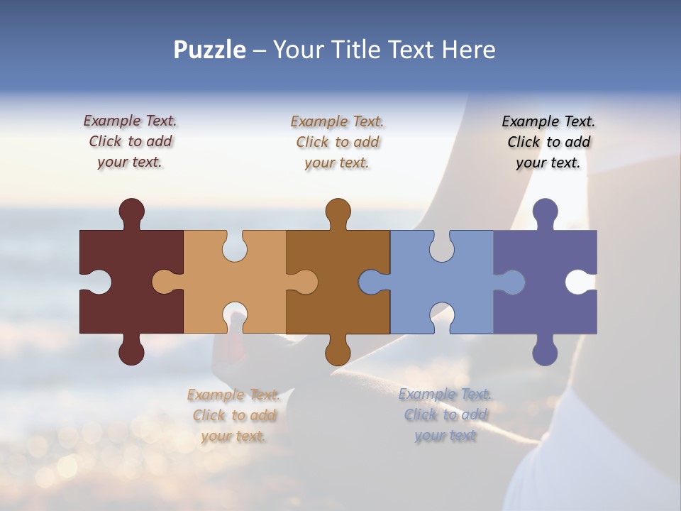 Zone Zen Woman PowerPoint Template