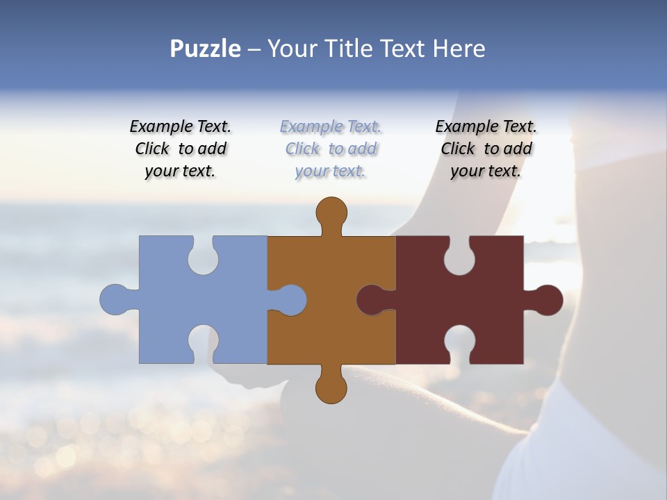 Zone Zen Woman PowerPoint Template