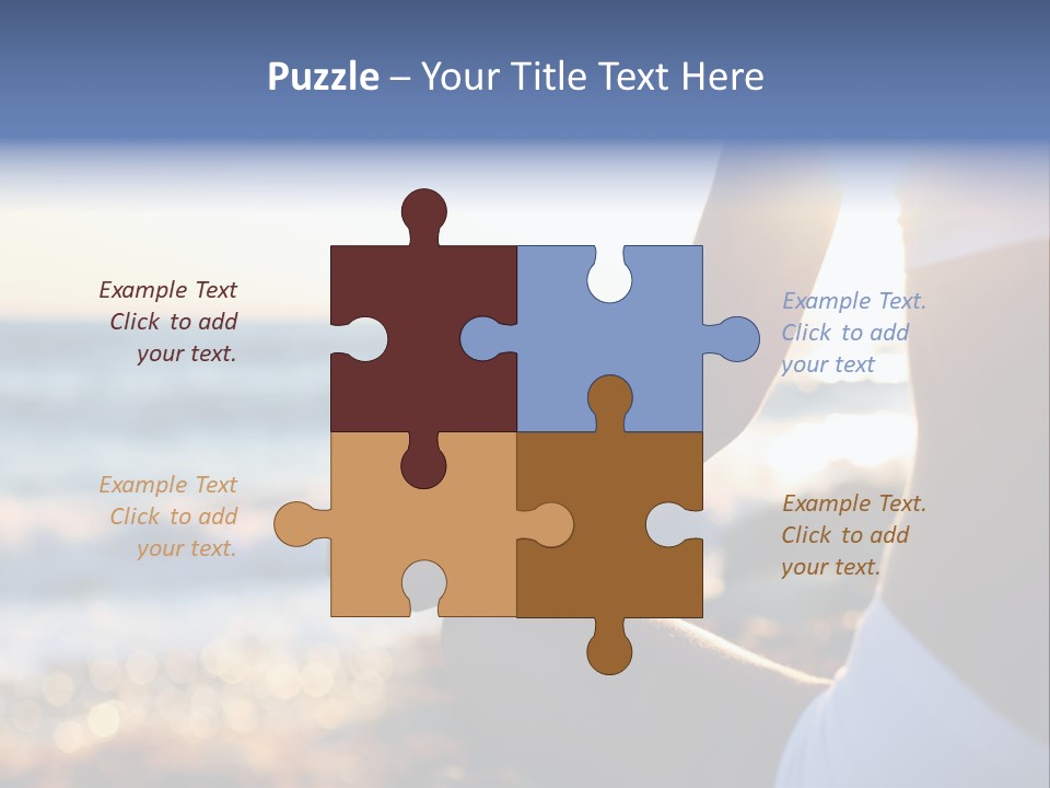 Zone Zen Woman PowerPoint Template